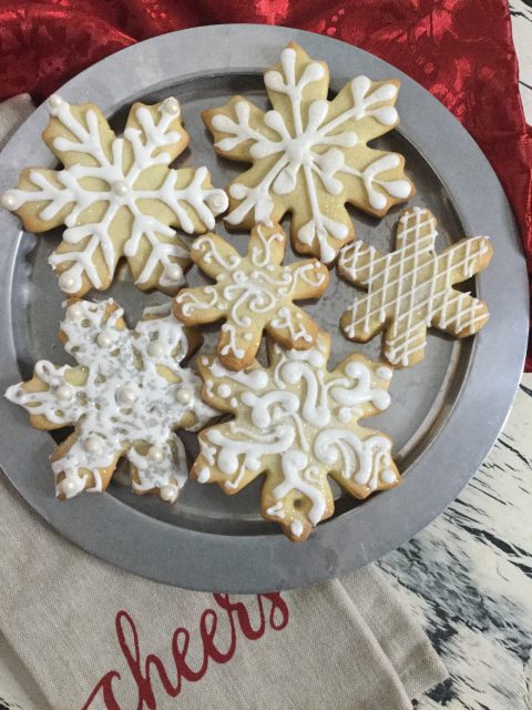 Sugar Cookie Snowflakes