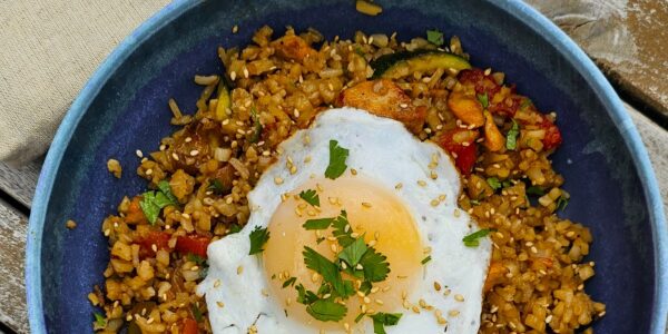 Gluten Free Fried Rice from Leftovers